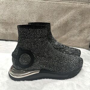 🧡SOLD🧡Salvatore Ferragamo Gardena High Top Sneakers Come With Box